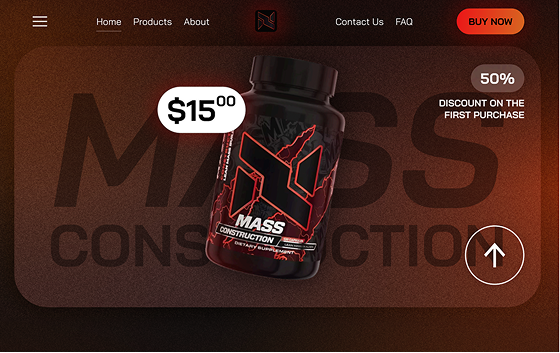 Landing page for launching a new iGaming product