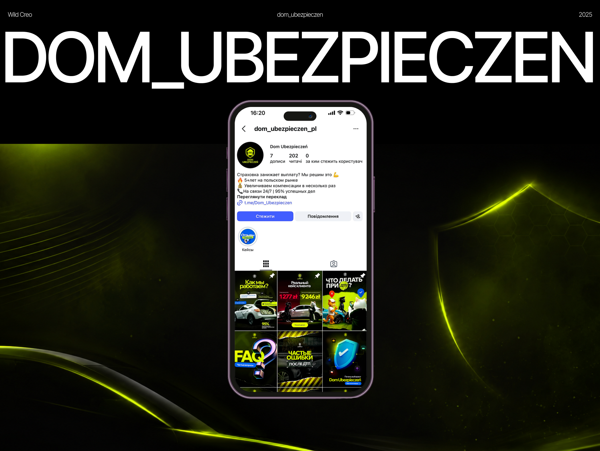INSTAGRAM VISUALS FOR DOM UBEZPIECZEŃ